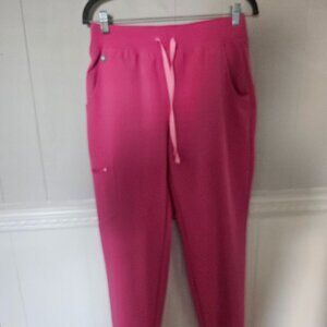 Figs Scrub Zamora pants, pink, small